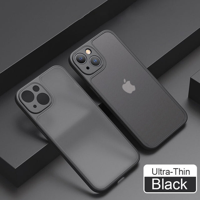 Ultra Thin Matte Shockproof Compatible with iPhone Case