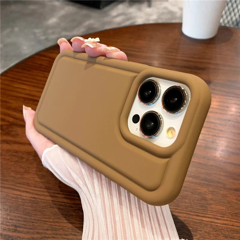 Cushion Matte Compatible with iPhone Case