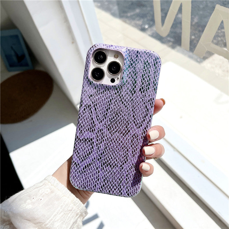 Laser Snake Skin Pattern Compatible with iPhone Case