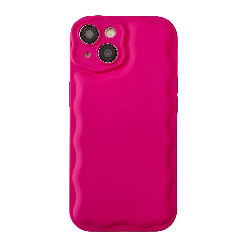 Wave Frame Plating Shockproof Compatible with iPhone Case