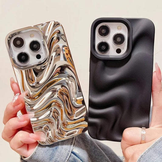 Water Ripple Wave Pattern Compatible with iPhone Case